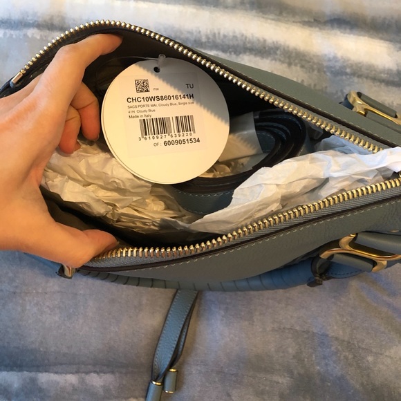 Chloe Medium Marcie Leather Satchel - Picture 7 of 8